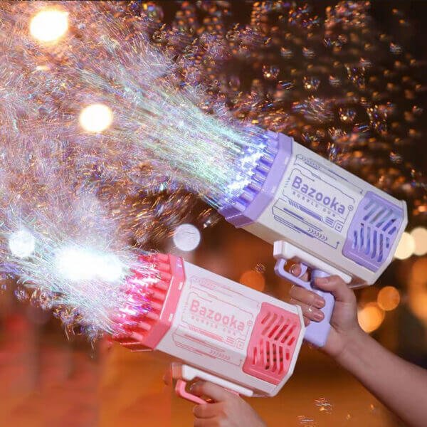 69 hole electric gatling bubble gun